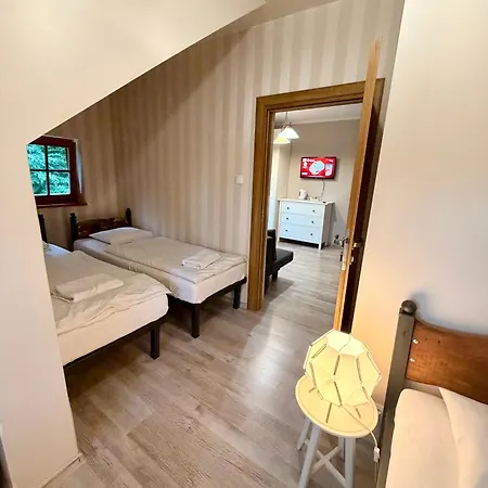 Cross Otoczona Lasem Przy Szlaku W Karkonosze